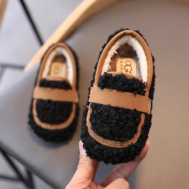 Fashion Ins Children's Shoes Autumn and Winter New Style Boys Girls Princess Warm Shoes Girls Plush Baby Cotton Shoes 21-30 
Fashion Ins Children's Shoes Autumn and Winter New Style Boys Girls Princess Warm Shoes Girls Plush Baby Cotton Shoes 21-30