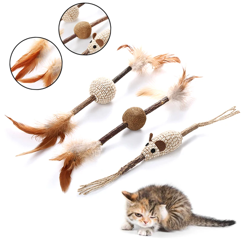 

Дразнилка для кошки, забавная палочка для кошек, игрушки для котят, товары для домашних животных, игрушка для кошек, Интерактивная мышь, перо...