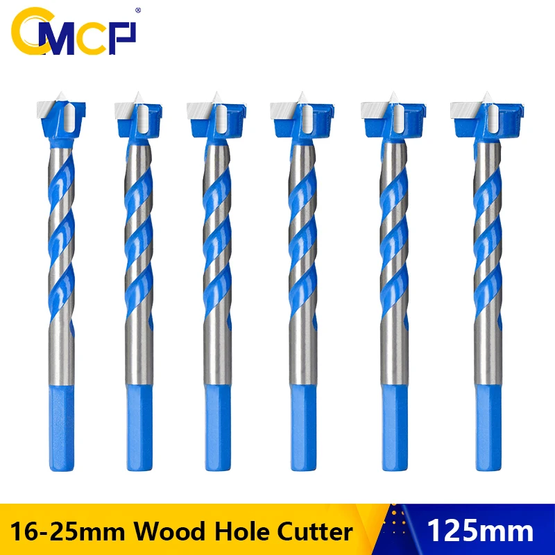 CMCP 16-25mm Forstner Wood Drill Bit 125mm Long Hole Saw Cutter Forstner Drill Bits Woodworking Tool Tungsten Carbide Cutter
CMCP 16-25mm Forstner Wood Drill Bit 125mm Long Hole Saw Cutter Forstner Drill Bits Woodworking Tool Tungsten Carbide Cutter