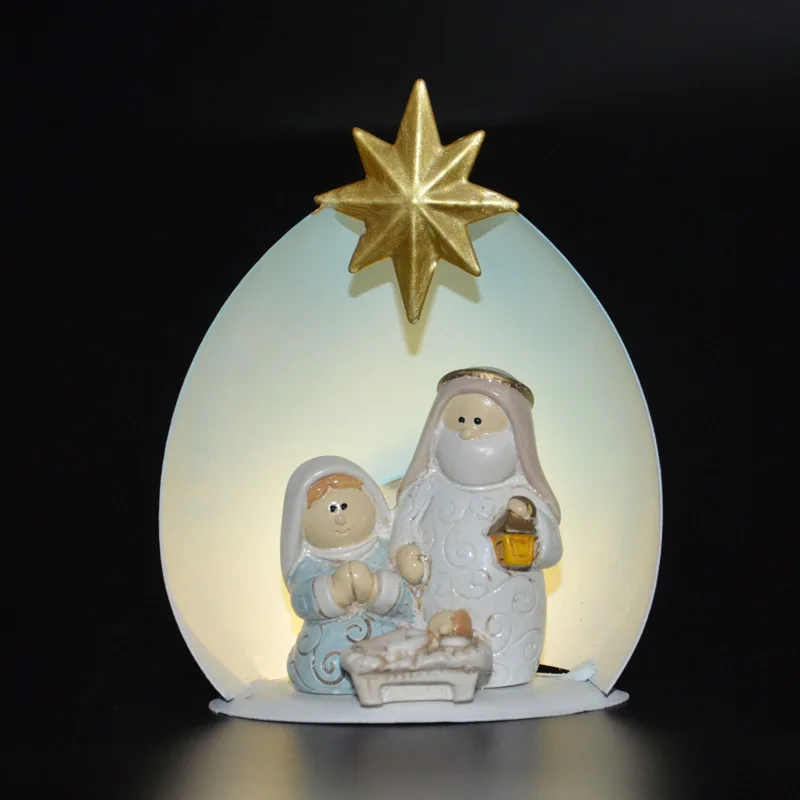 Рождественский подарок с Иисусом, семейный ночник, украшение для дома, Новогодний подарок
Рождественский подарок с Иисусом, семейный ночник, украшение для дома, Новогодний подарок