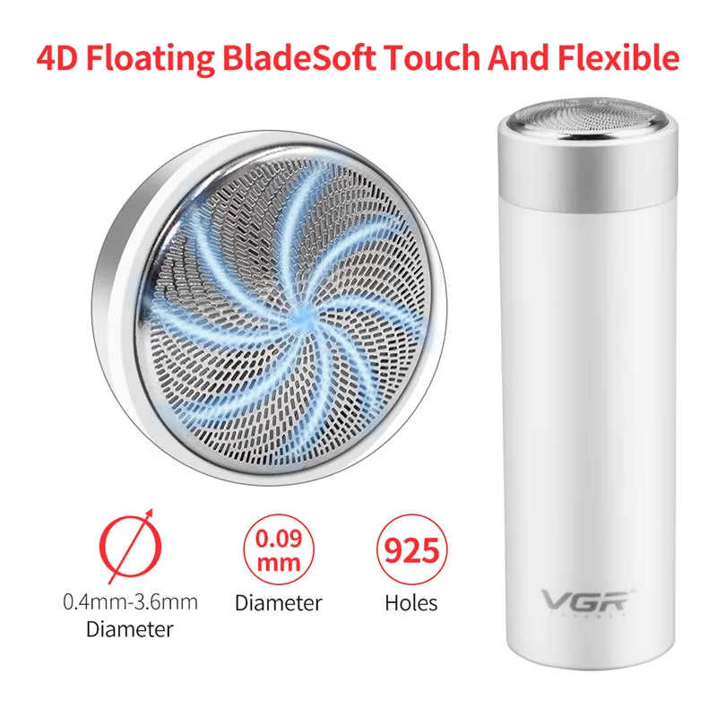 Mini Portable Electric Shaver Rotating Blade Waterproof Razor Usb Rechargeable Beard Trimmer Shaving Machine Wet Dry Dual Use
Mini Portable Electric Shaver Rotating Blade Waterproof Razor Usb Rechargeable Beard Trimmer Shaving Machine Wet Dry Dual Use