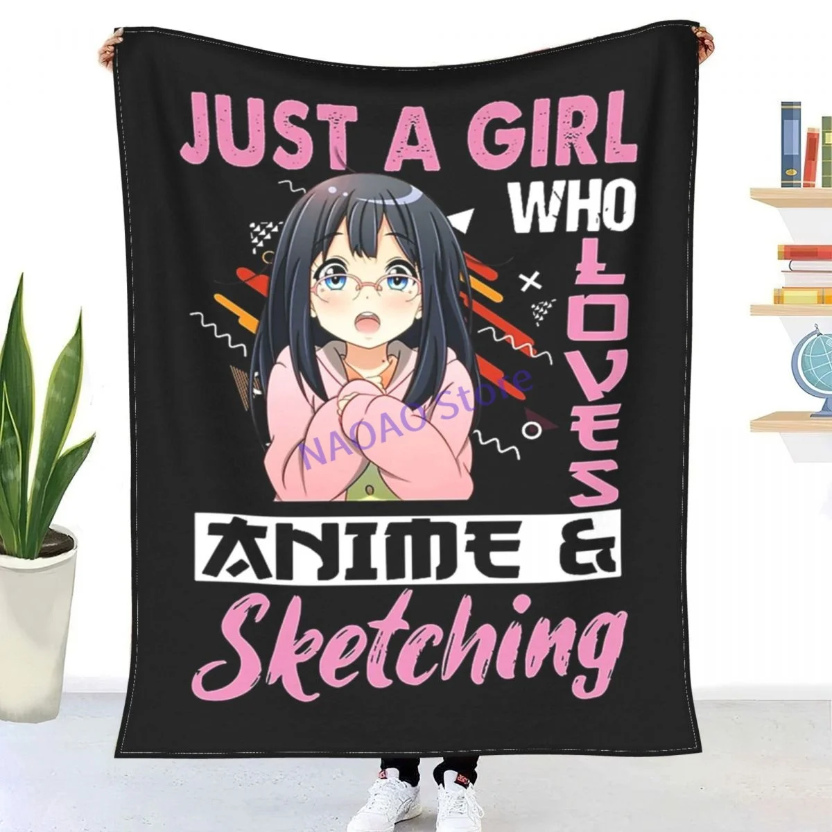 Anime Girl Waifu Just A Girl Who Loves Anime & Sketching Throw Blanket Sheets on the bed Blankets on the sofa Decorative lattice
Anime Girl Waifu Just A Girl Who Loves Anime & Sketching Throw Blanket Sheets on the bed Blankets on the sofa Decorative lattice