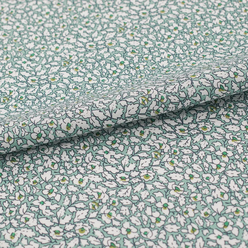 Pale Blue Flower Pure Cotton Fabric For Dress Платье Tissus Au MÈTre Telas Por Metro Sewing Ткань Для Шитья Vestidos Coton DIY
Pale Blue Flower Pure Cotton Fabric For Dress Платье Tissus Au MÈTre Telas Por Metro Sewing Ткань Для Шитья Vestidos Coton DIY