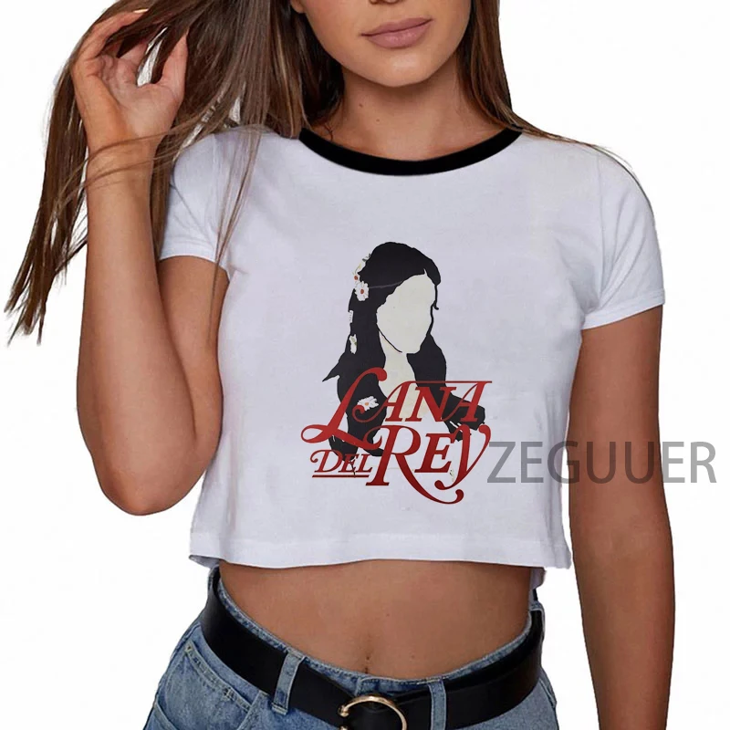 Женские футболки с принтом Lana Del Rey, Летние повседневные топы с коротким рукавом и круглым вырезом, белые топы в стиле панк
Женские футболки с принтом Lana Del Rey, Летние повседневные топы с коротким рукавом и круглым вырезом, белые топы в стиле панк