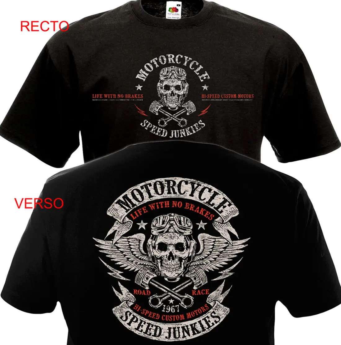 Funny Clothing Casual Short Sleeve Tshirts T-Shirt Motorcycle Speed Junkies Biker Chopper Motard Mc T-Shirt
Funny Clothing Casual Short Sleeve Tshirts T-Shirt Motorcycle Speed Junkies Biker Chopper Motard Mc T-Shirt