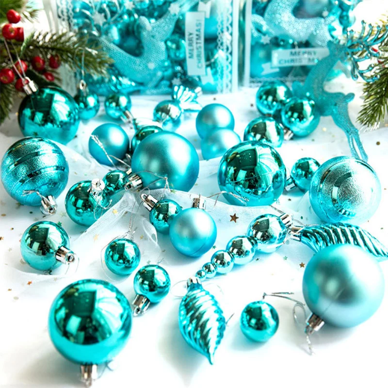 30Pcs/Set New Glitter Christmas Balls Christmas Tree Pendants Plastic Christmas Balls Christmas Decoration Supplies 
30Pcs/Set New Glitter Christmas Balls Christmas Tree Pendants Plastic Christmas Balls Christmas Decoration Supplies