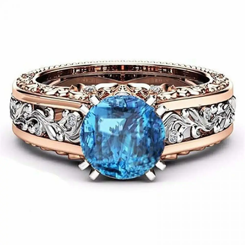 Creative Exquisite Flower Multicolor Gemstone Ring Personality Elegant Lady Flower Pattern Decoration Casual Party Ring Jewelry
Creative Exquisite Flower Multicolor Gemstone Ring Personality Elegant Lady Flower Pattern Decoration Casual Party Ring Jewelry
