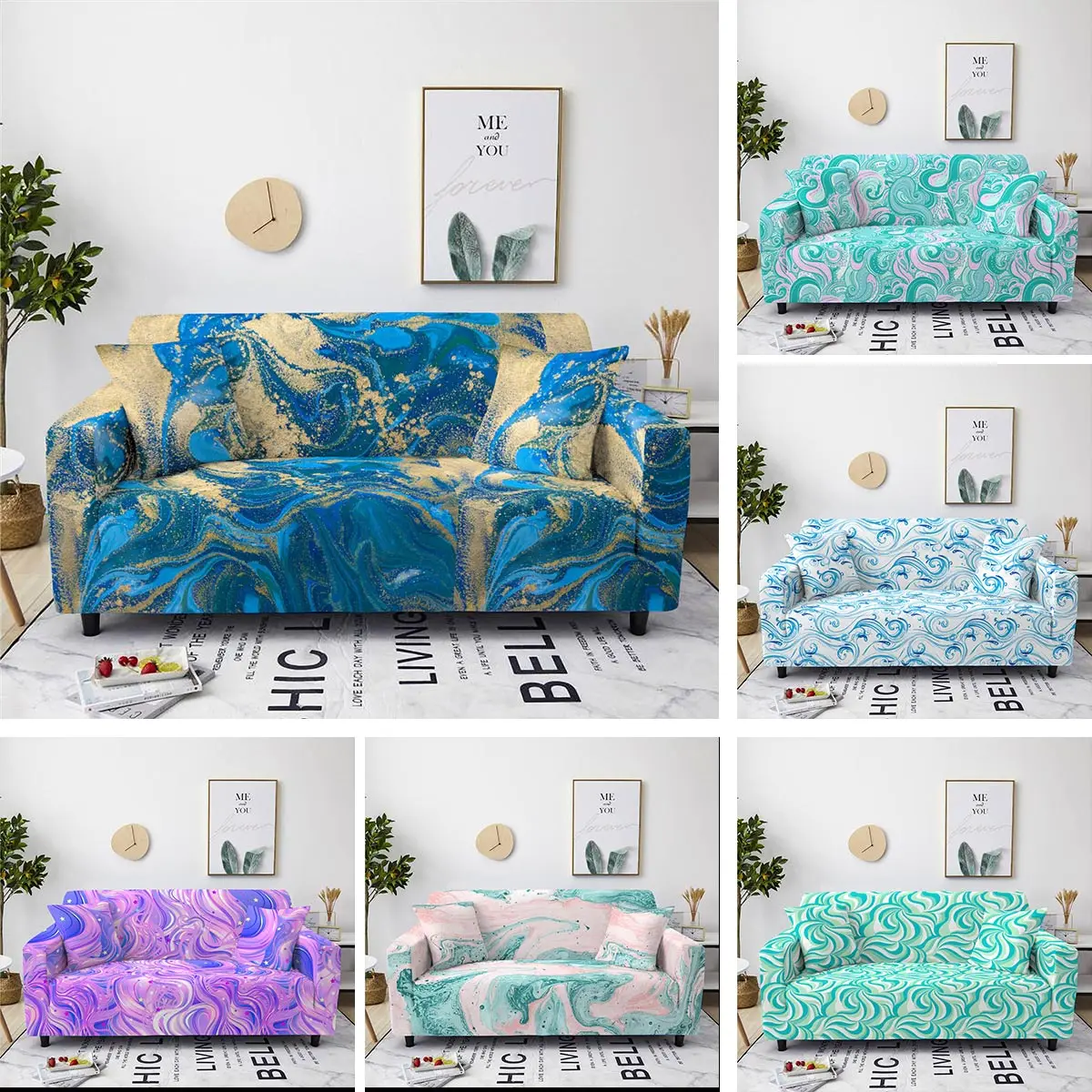 Мрамор эластичные Чехлы Ipad Mini 1/2/3/4 местный секционные угловой диван Чехол для Гостиная акварель L образный диван крышка протектор 
Мрамор эластичные Чехлы Ipad Mini 1/2/3/4 местный секционные угловой диван Чехол для Гостиная акварель L образный диван крышка протектор