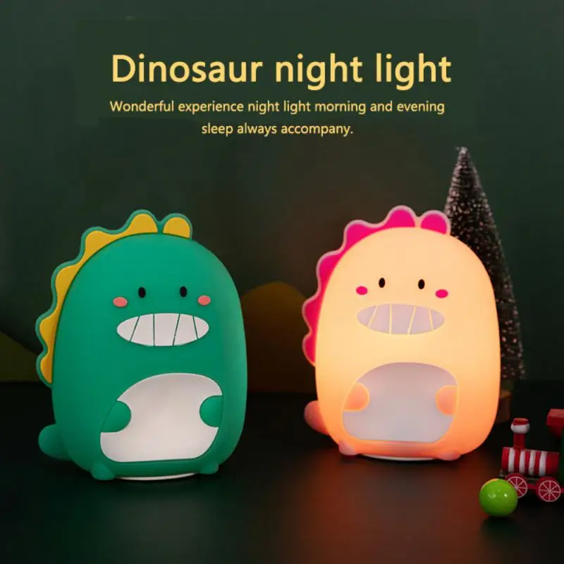 Dinosaur Night Light Touch Sensor Decor Lamp Silicone Bedside Lamp USB Charging Ambient Lights Home Bedroom Decor Accessories
Dinosaur Night Light Touch Sensor Decor Lamp Silicone Bedside Lamp USB Charging Ambient Lights Home Bedroom Decor Accessories