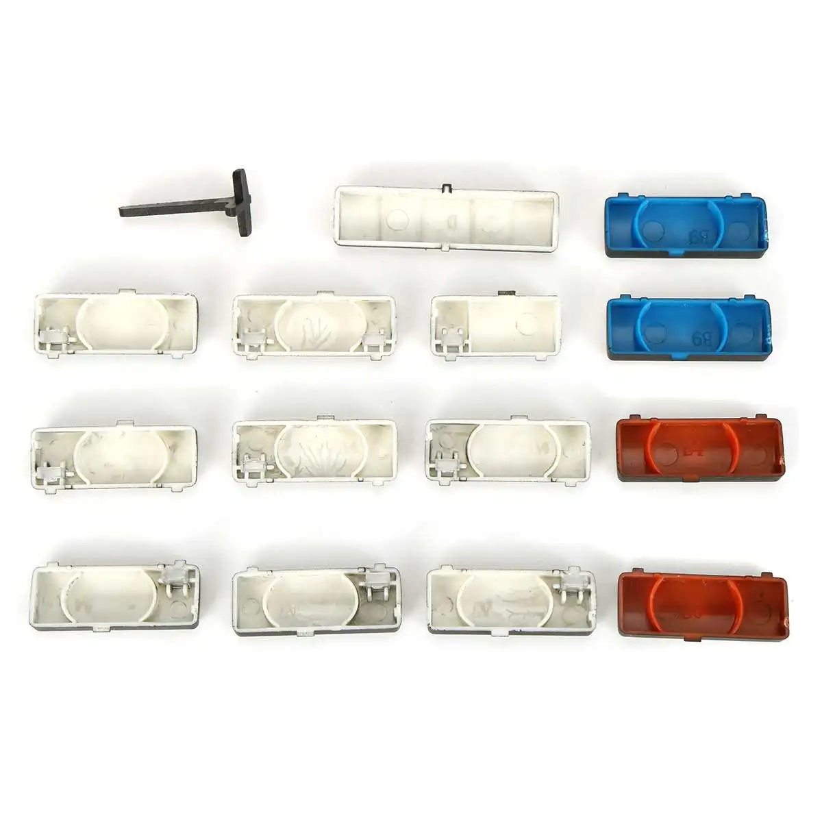 E39 X5 14 Button Key Caps Climate A/C Control Control Panel Switch Buttons Cover Key Caps For BMW E39 E53 525i 530i 540i M5 X5 
E39 X5 14 Button Key Caps Climate A/C Control Control Panel Switch Buttons Cover Key Caps For BMW E39 E53 525i 530i 540i M5 X5