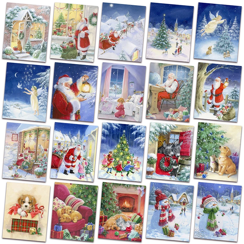 New 5D DIY Diamond embroidery mosaic Christmas santa claus Full Diamond painting cross stitch Angel dog picture Home decor 2935
New 5D DIY Diamond embroidery mosaic Christmas santa claus Full Diamond painting cross stitch Angel dog picture Home decor 2935