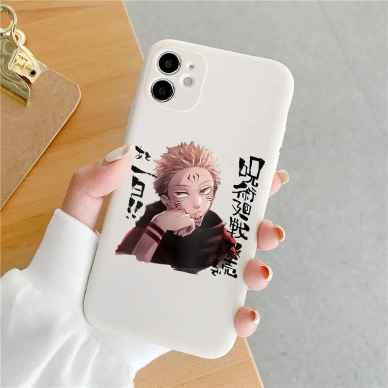 Jujutsu Kaisen Satoru Gojo anime Phone Case For iphone SE 7 8 12 11 X XS XR mini PLUS S pro Max Soft silicone shell funda
Jujutsu Kaisen Satoru Gojo anime Phone Case For iphone SE 7 8 12 11 X XS XR mini PLUS S pro Max Soft silicone shell funda