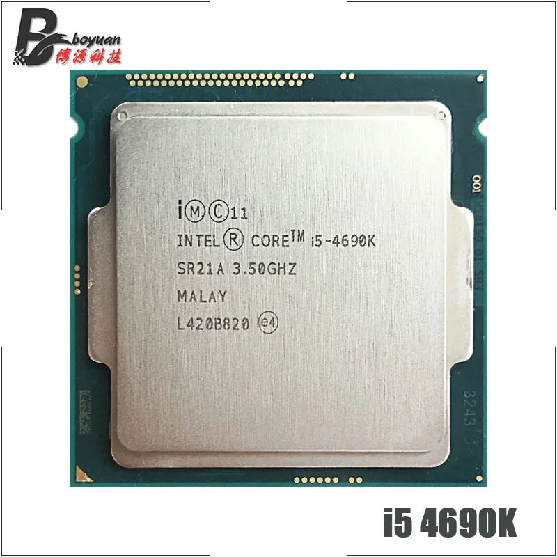 Процессор Intel Core 4690 i5 K I5 3 5 ГГц четырехъядерный процессор 88 Вт 6 м LGA 1150|Процессоры| |
