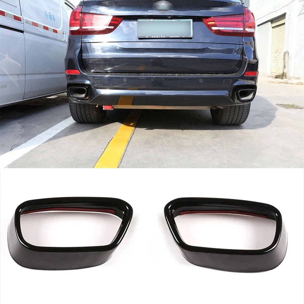 for BMW X5 F15 X6 F16 2014-18 stainless steel black car exhaust pipe cover sticker auto parts (for M sports version)
for BMW X5 F15 X6 F16 2014-18 stainless steel black car exhaust pipe cover sticker auto parts (for M sports version)