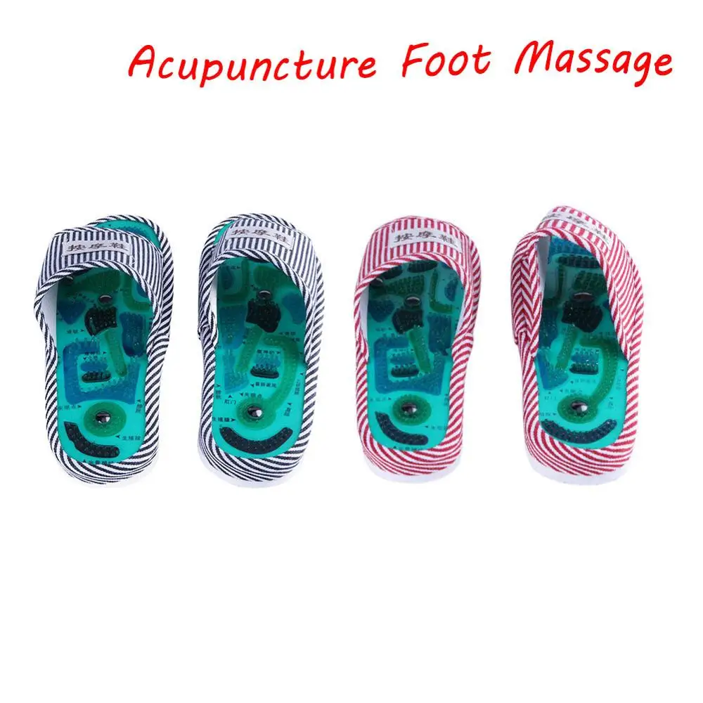 Acupuncture Foot Massage Slippers Health Shoe Reflexology Magnetic Sandals Acupuncture Healthy Feet Care Massager Magnet Shoes
Acupuncture Foot Massage Slippers Health Shoe Reflexology Magnetic Sandals Acupuncture Healthy Feet Care Massager Magnet Shoes
