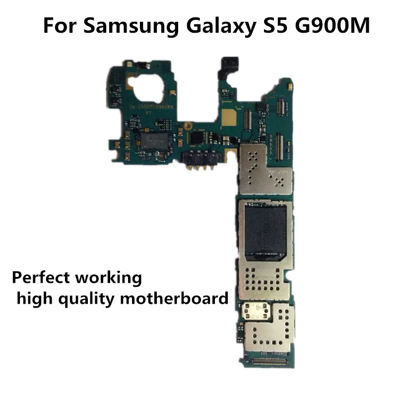 Б/у оригинальная материнская плата для Samsung Galaxy S5 G900M разблокированная