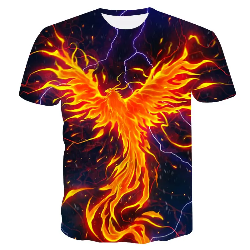 2020New 3D t-shirt Summer Fashion Men/women 3d Golden Phoenix Printing t-shirt Male Tops Harajuku Tee Casual Printed t shirt 
2020New 3D t-shirt Summer Fashion Men/women 3d Golden Phoenix Printing t-shirt Male Tops Harajuku Tee Casual Printed t shirt