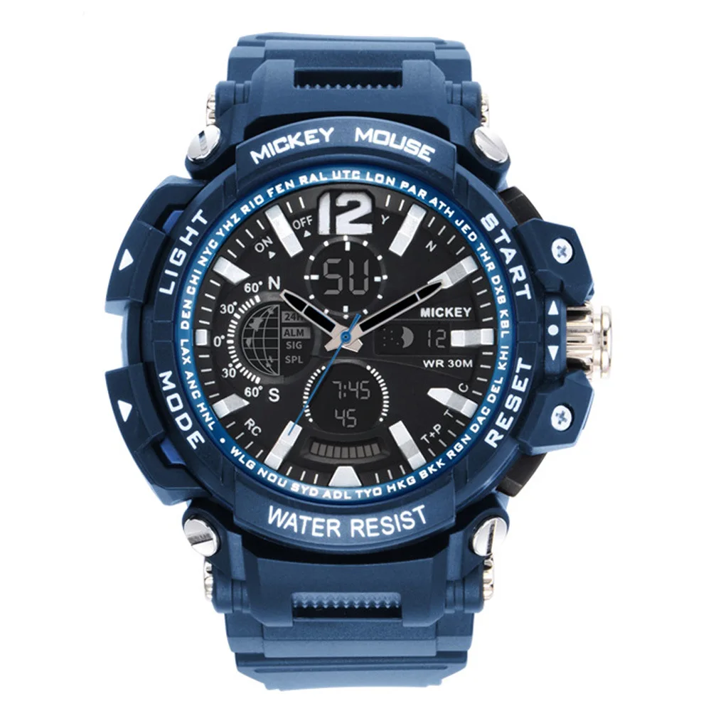 Disney children's watch boy waterproof luminous sports electronic watch boy Disney Mickey
Disney children's watch boy waterproof luminous sports electronic watch boy Disney Mickey