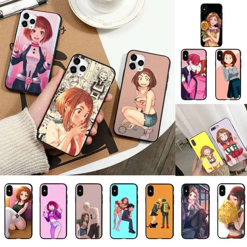 my hero academia uraraka Phone Case For iPhone 11 8 7 6 6S Plus 7 8 plus X XS MAX 5S XR 12 11 Pro max se 2020 Funda Cover 
my hero academia uraraka Phone Case For iPhone 11 8 7 6 6S Plus 7 8 plus X XS MAX 5S XR 12 11 Pro max se 2020 Funda Cover