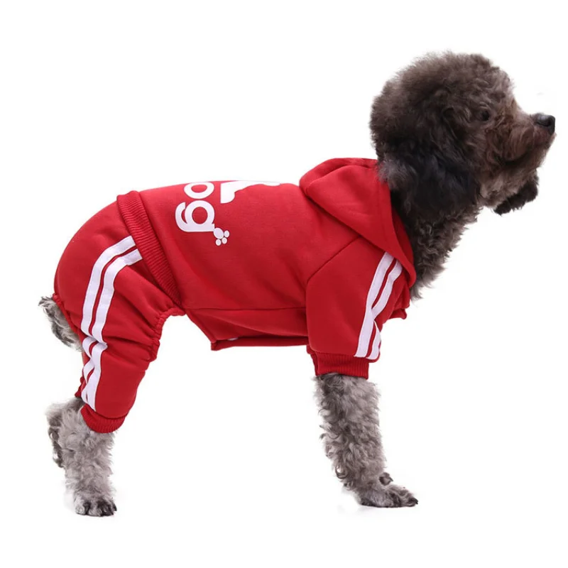 Adidog Dog Clothes New Four-legged Sweater Pet Coat Autumn and Winter Teddy Golden Retriever Hoodie Fashion Casual Cheap Sweater
Adidog Dog Clothes New Four-legged Sweater Pet Coat Autumn and Winter Teddy Golden Retriever Hoodie Fashion Casual Cheap Sweater