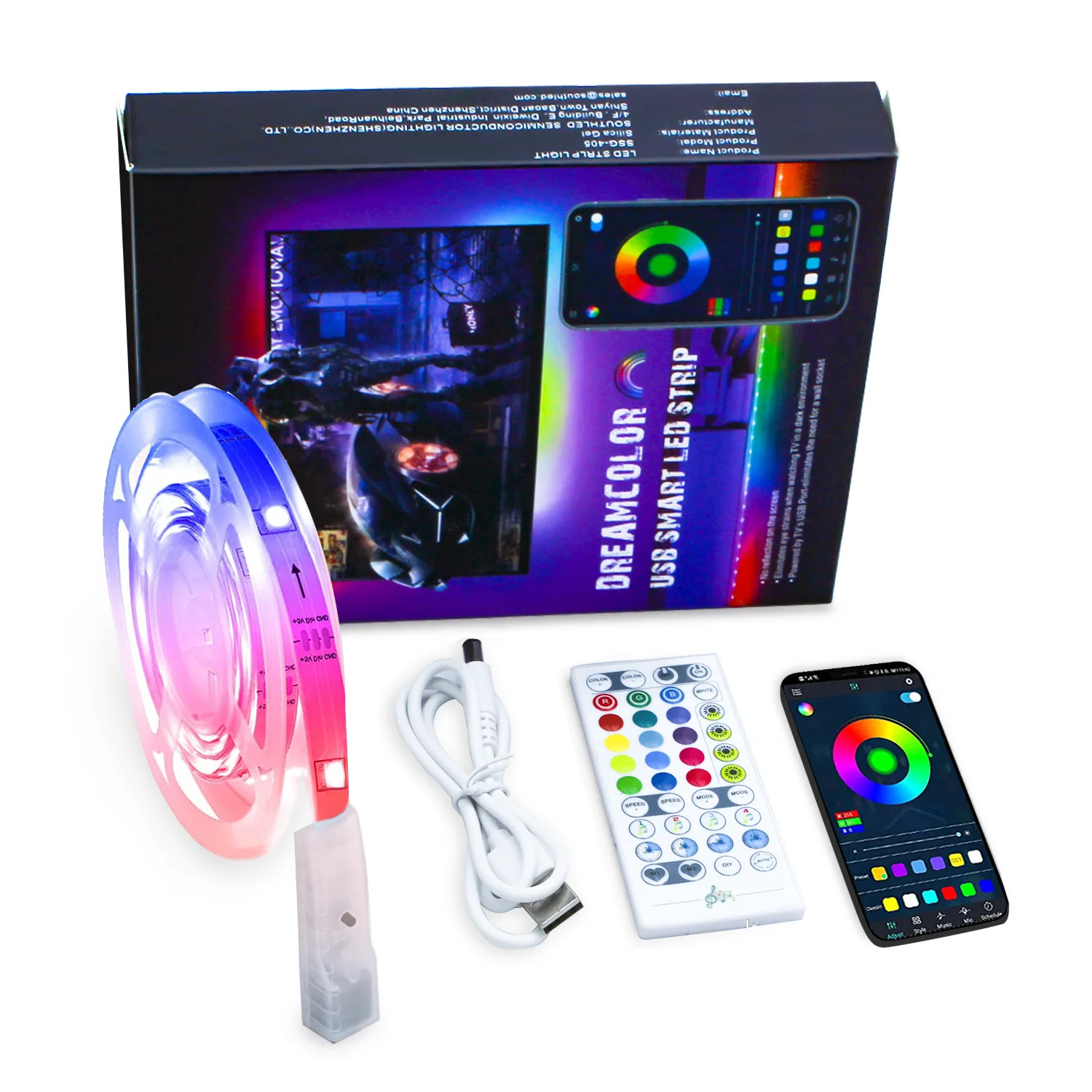 Led Strip 5 M Controllable Via App Led Tv Backlight Sync With Music Dimmable With 16 Million Colours Led Lighting For Tv
Led Strip 5 M Controllable Via App Led Tv Backlight Sync With Music Dimmable With 16 Million Colours Led Lighting For Tv