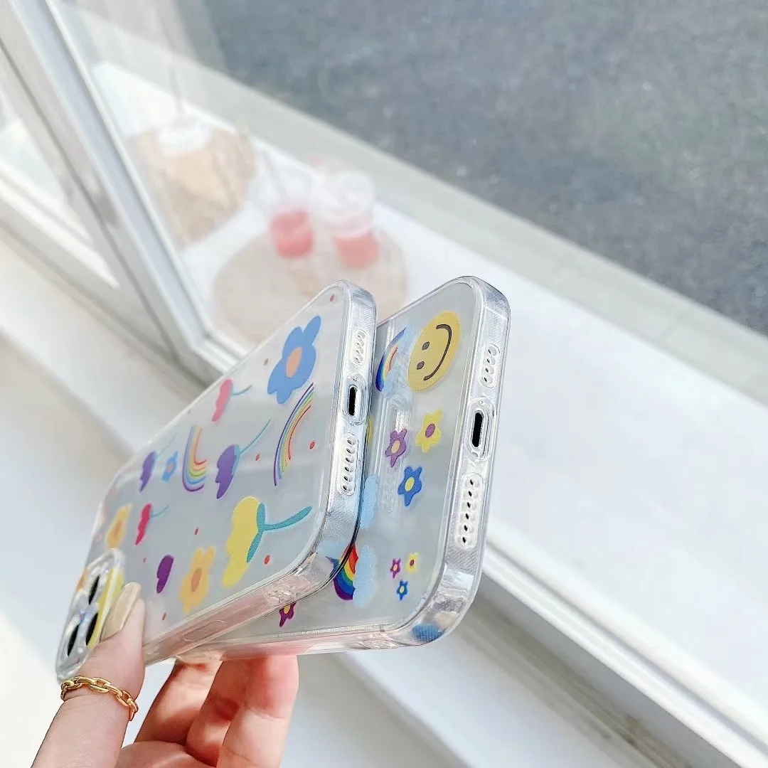 INS trendy cute rainbow flower fun phone case for iPhone 11 12 pro MAX Xs MINI Xr X 7 8plus soft TPU back cover
INS trendy cute rainbow flower fun phone case for iPhone 11 12 pro MAX Xs MINI Xr X 7 8plus soft TPU back cover