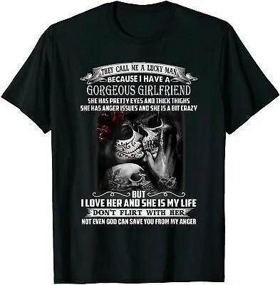 They Call Me A Lucky Man Cause I Have A Gorgeous Girlfriend T-Shirt Birthday ...
They Call Me A Lucky Man Cause I Have A Gorgeous Girlfriend T-Shirt Birthday ...