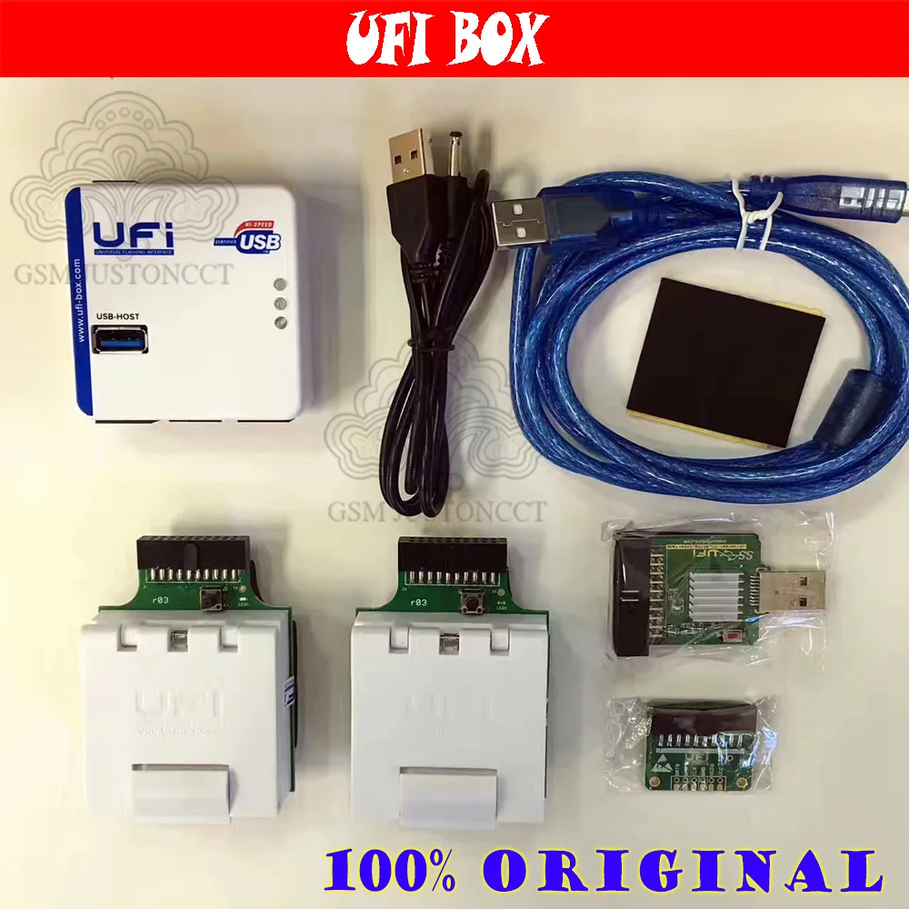 Новый оригинальный полный комплект UFI Box/Ufi Box + EMMC сокет поддержка FBGA 153/169/162/186/221/254