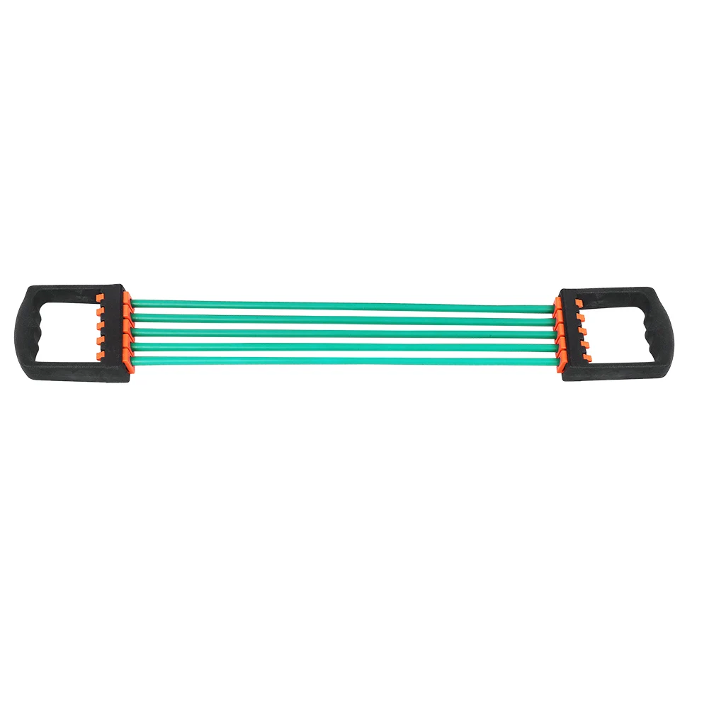 Five Rubber Chest Expander Strong Resistance Cable for Gym Fitness Sports Training Green
Five Rubber Chest Expander Strong Resistance Cable for Gym Fitness Sports Training Green