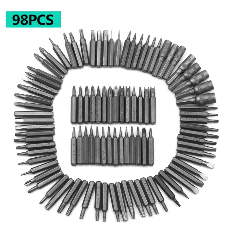 115 in 1 Screwdriver Set Screwdriver Bit Set Multi-function Precision Mobile Phone Repair Device Hand Tools Torx Hex
115 in 1 Screwdriver Set Screwdriver Bit Set Multi-function Precision Mobile Phone Repair Device Hand Tools Torx Hex