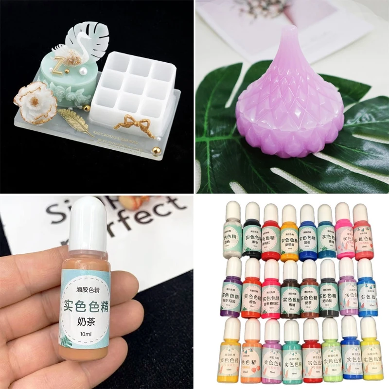 Epoxy Resin Pigment Liquid Translucent Non-toxic Epoxy Resin Dye Used for Resin Coloring Resin Jewelry Production
Epoxy Resin Pigment Liquid Translucent Non-toxic Epoxy Resin Dye Used for Resin Coloring Resin Jewelry Production