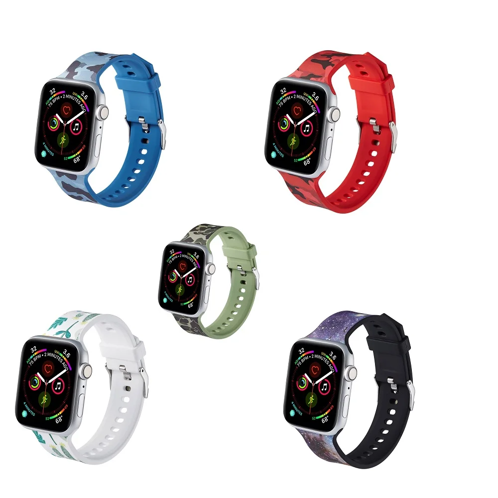 Popest Sport Silicone Bands Compatible For Apple Watch 38mm 40mm For iWatch Applewatch Band Armband Series 5/4/3/2/1 Bracelet 
Popest Sport Silicone Bands Compatible For Apple Watch 38mm 40mm For iWatch Applewatch Band Armband Series 5/4/3/2/1 Bracelet