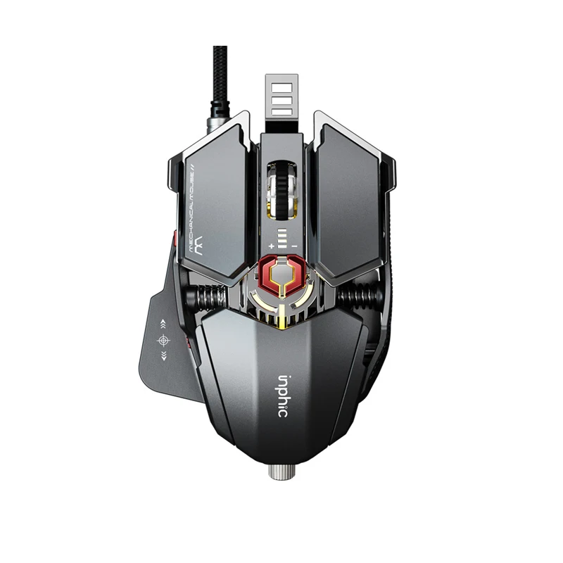 Ergonomic Gaming Mouse Computer-Mice Gamer Wired Laptop Usb-Cable Optical Adjustable Tail Mouse Professional Mouse Gamer 7200DPI
Ergonomic Gaming Mouse Computer-Mice Gamer Wired Laptop Usb-Cable Optical Adjustable Tail Mouse Professional Mouse Gamer 7200DPI