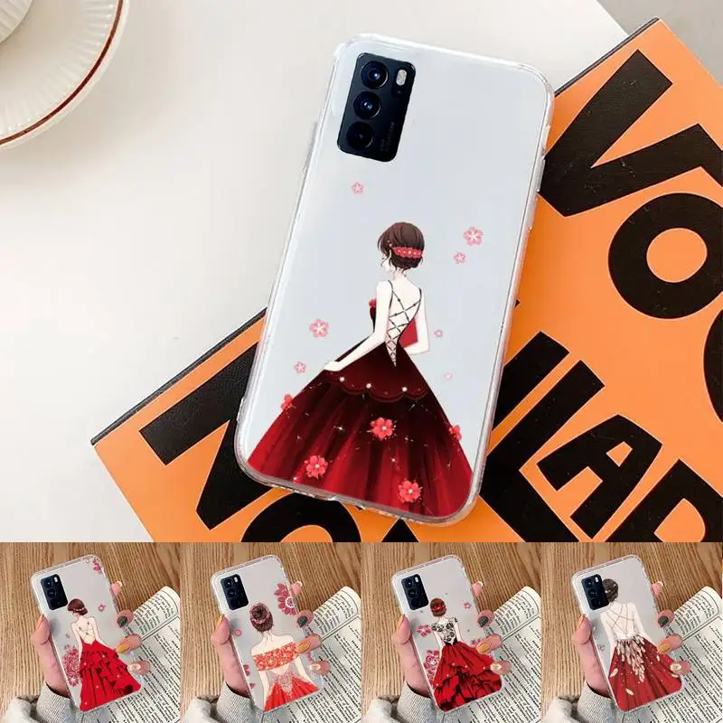 Fashion red dress girl marry couple Phone Case Transparent For oppo Realme FIND V X Q 2 3 5 7 11 50 GT Q2 PRO PLUS moible bag
Fashion red dress girl marry couple Phone Case Transparent For oppo Realme FIND V X Q 2 3 5 7 11 50 GT Q2 PRO PLUS moible bag