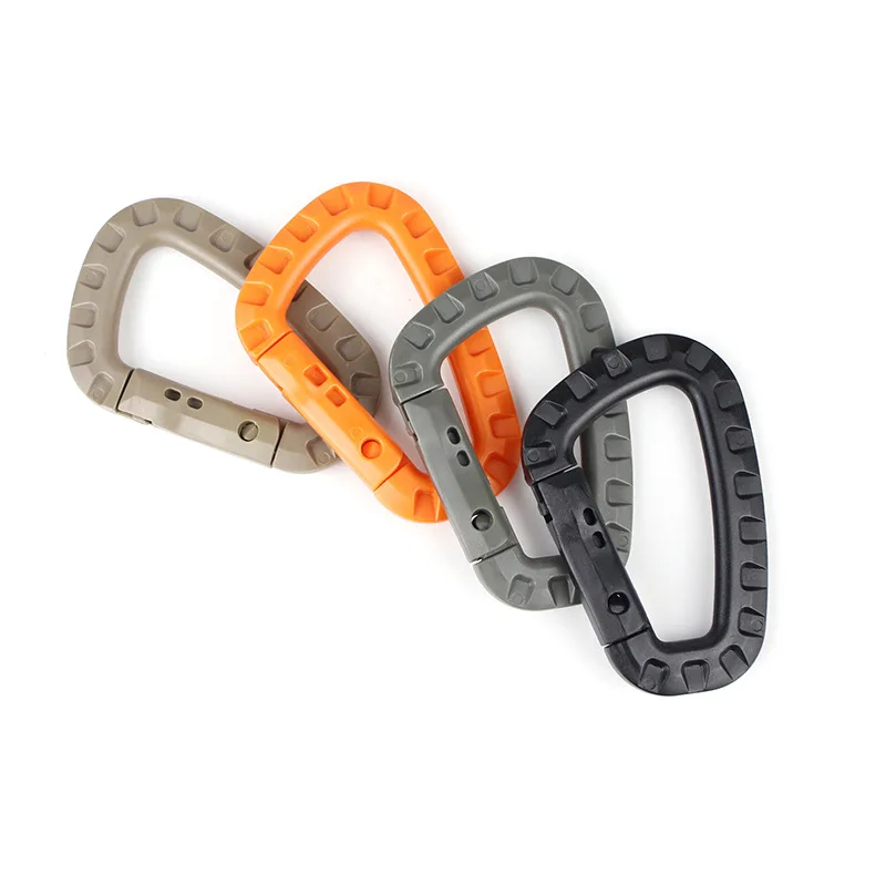 80KG Load Weight Nylon Button Plastic Steel Link ButtonTactical Outdoor Clasp Mountaineering Button Outer Key D Buckle
80KG Load Weight Nylon Button Plastic Steel Link ButtonTactical Outdoor Clasp Mountaineering Button Outer Key D Buckle