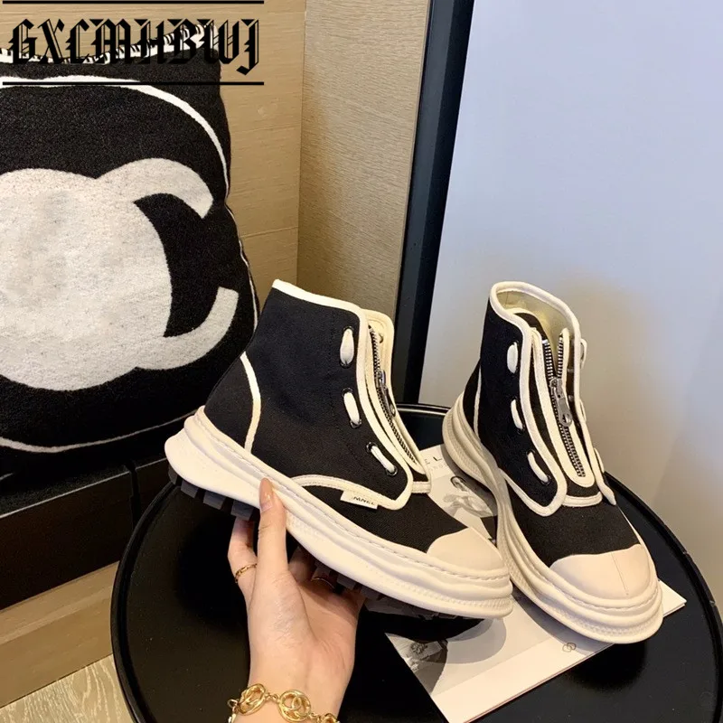 GXCMHBWJ 2021 New Four Seasons Canvas Comfortable Breathable Women Flats Sneakers Shoes Lace Up Zip Sports Casual Stable Flats
GXCMHBWJ 2021 New Four Seasons Canvas Comfortable Breathable Women Flats Sneakers Shoes Lace Up Zip Sports Casual Stable Flats