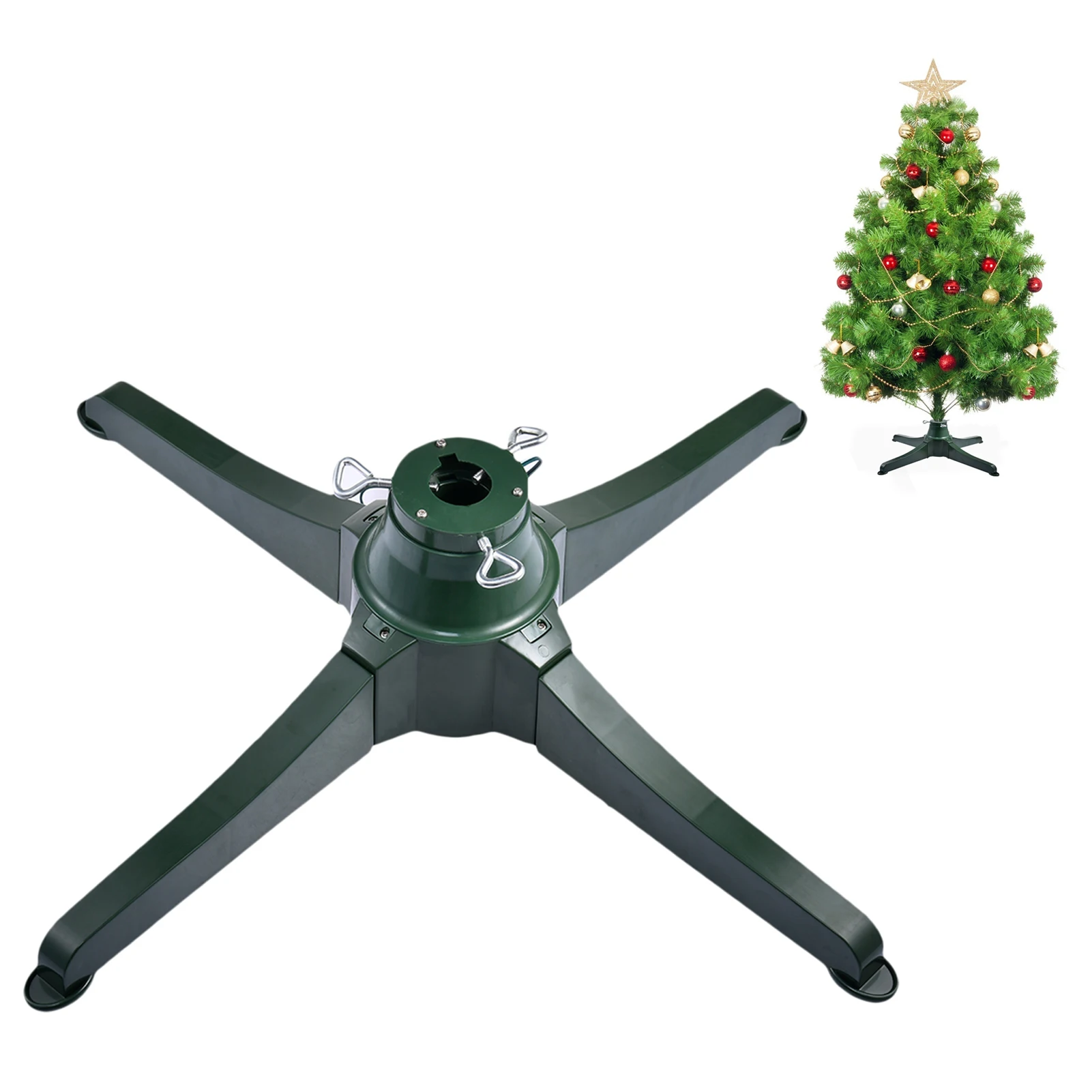 Rotating Christmas Tree Stand For Up To 3m/9.8ft Artificial Trees Tree Base Stand Bracket Bottom Holder Electric Adaptable
Rotating Christmas Tree Stand For Up To 3m/9.8ft Artificial Trees Tree Base Stand Bracket Bottom Holder Electric Adaptable