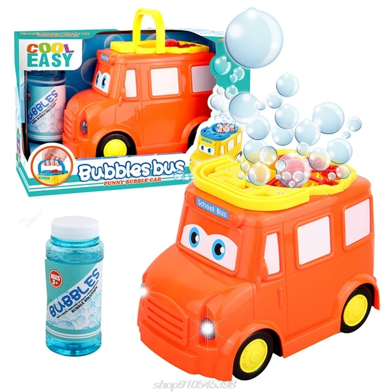 Portable Bus Bubble Machine Electric One Button Bubble Blowing Machine Children Summer Outdoor Toys A21 21 Dropshipping
Portable Bus Bubble Machine Electric One Button Bubble Blowing Machine Children Summer Outdoor Toys A21 21 Dropshipping