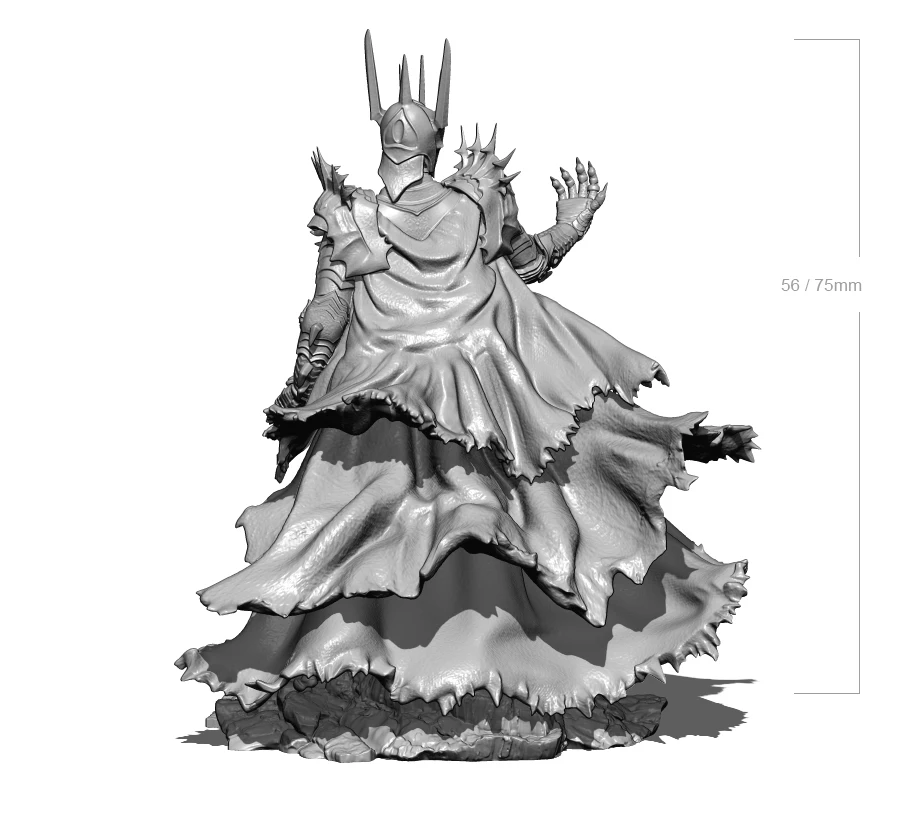 1/24 75mm 1/32 56mm Resin Model The Lord Ring 3D Printing Figure Unpaint No Color RW-031
1/24 75mm 1/32 56mm Resin Model The Lord Ring 3D Printing Figure Unpaint No Color RW-031