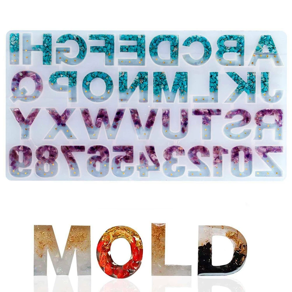 Crystal English Letter Alphabet Silicone Mold DIY Handmade Jewelry Pendant Crafts Making Mould For Home Decor Toys For Kids
Crystal English Letter Alphabet Silicone Mold DIY Handmade Jewelry Pendant Crafts Making Mould For Home Decor Toys For Kids