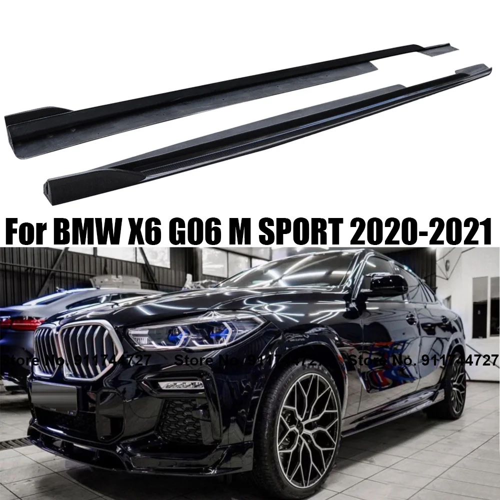 For BMW X6 G06 M SPORT 2020-2021 Car Side Skirts Apron Extension Lip Car Styling Carbon Fiber
For BMW X6 G06 M SPORT 2020-2021 Car Side Skirts Apron Extension Lip Car Styling Carbon Fiber