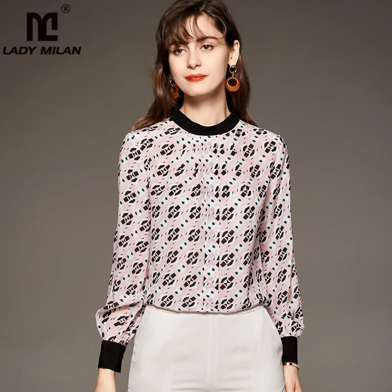 100 Silk Women's Shirt O Neck Long Sleeves Printed Ruched Pullover Fashion Blouse Elegant Tops
100 Silk Women's Shirt O Neck Long Sleeves Printed Ruched Pullover Fashion Blouse Elegant Tops