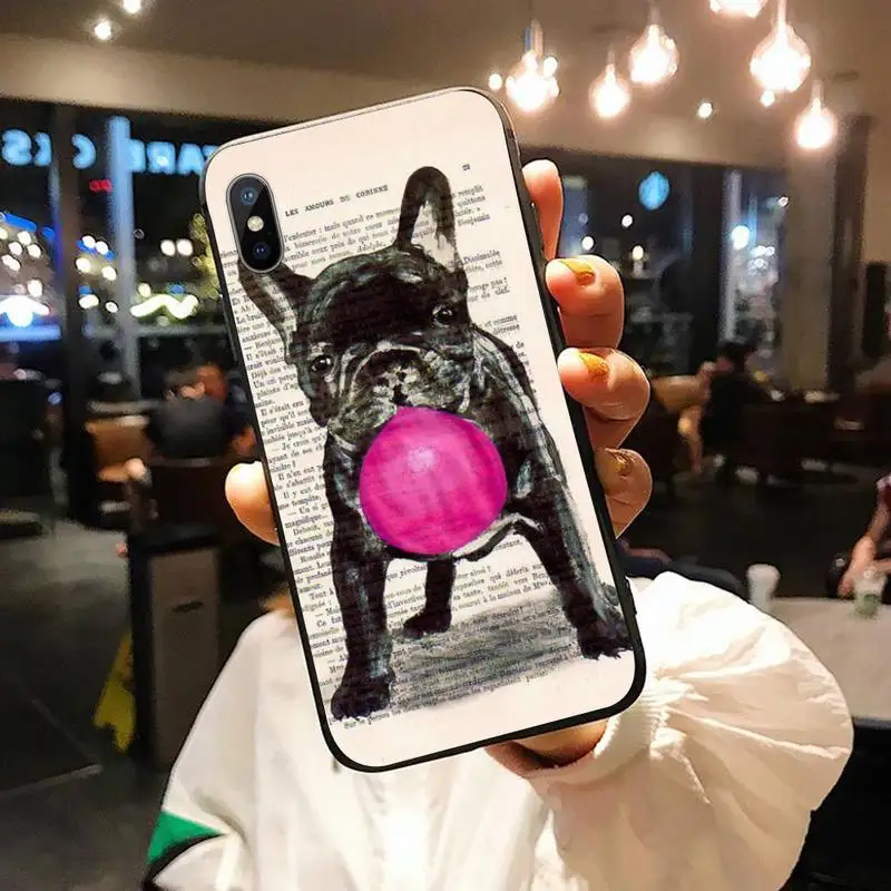 Cute Funny French Bulldog shell Phone Case for iPhone 11 12 pro XS MAX 8 7 6 6S Plus X 5S SE 2020 XR
Cute Funny French Bulldog shell Phone Case for iPhone 11 12 pro XS MAX 8 7 6 6S Plus X 5S SE 2020 XR