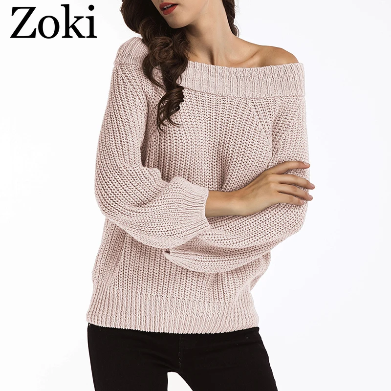 Свитер Женский вязаный оверсайз, с открытыми плечами, на осень/зиму, 2021 
Свитер Женский вязаный оверсайз, с открытыми плечами, на осень/зиму, 2021