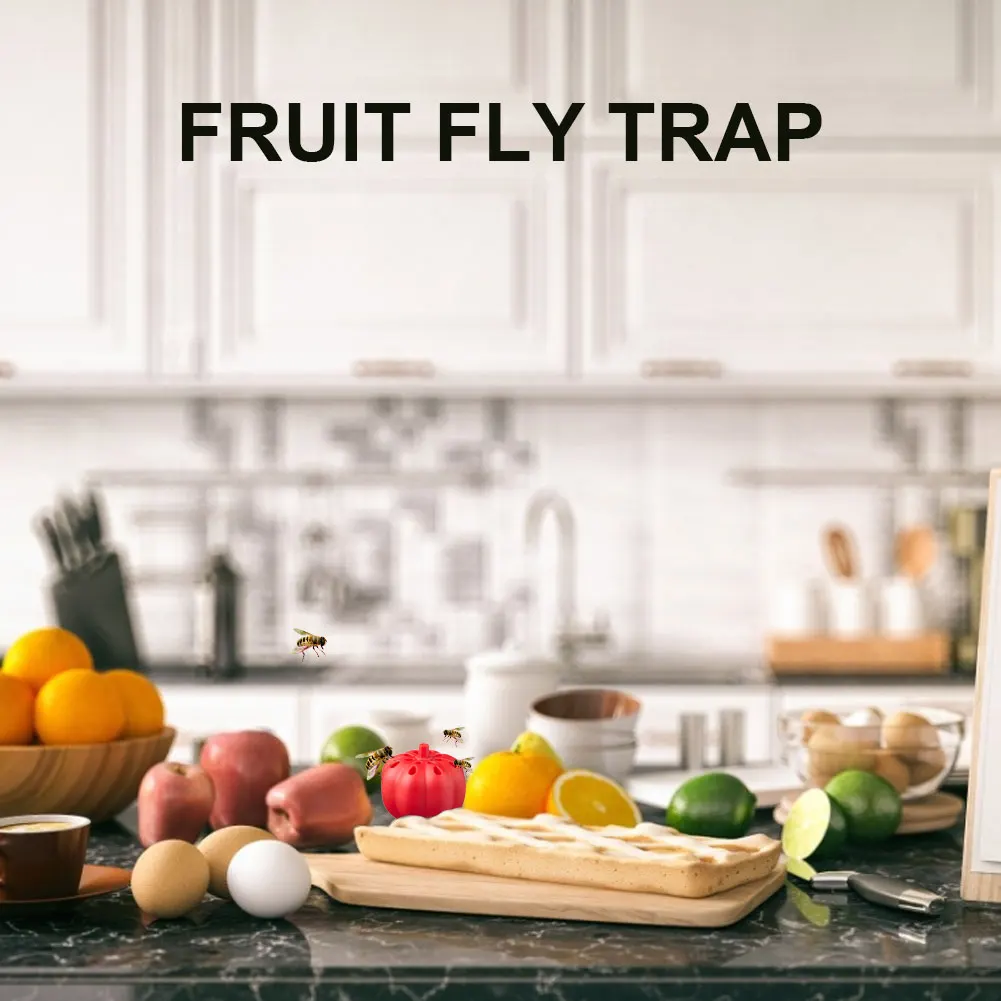 2 PCS Fruit Fly Trap Fruit Safe Non-Toxic Fly Killer Indoor For Home Gnat Killer Pumpkin Shape Safe Non-Toxic Gardening Tools
2 PCS Fruit Fly Trap Fruit Safe Non-Toxic Fly Killer Indoor For Home Gnat Killer Pumpkin Shape Safe Non-Toxic Gardening Tools