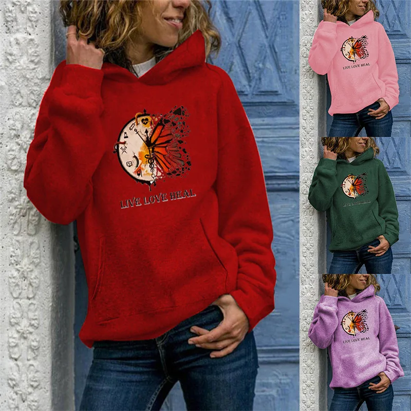 Butterfly Hoodies Sweatshirt Women Men Long Sleeve Streetwear Korean Sweet Girl Cute Hoodies Kawaii Clothing Aesthetic
Butterfly Hoodies Sweatshirt Women Men Long Sleeve Streetwear Korean Sweet Girl Cute Hoodies Kawaii Clothing Aesthetic