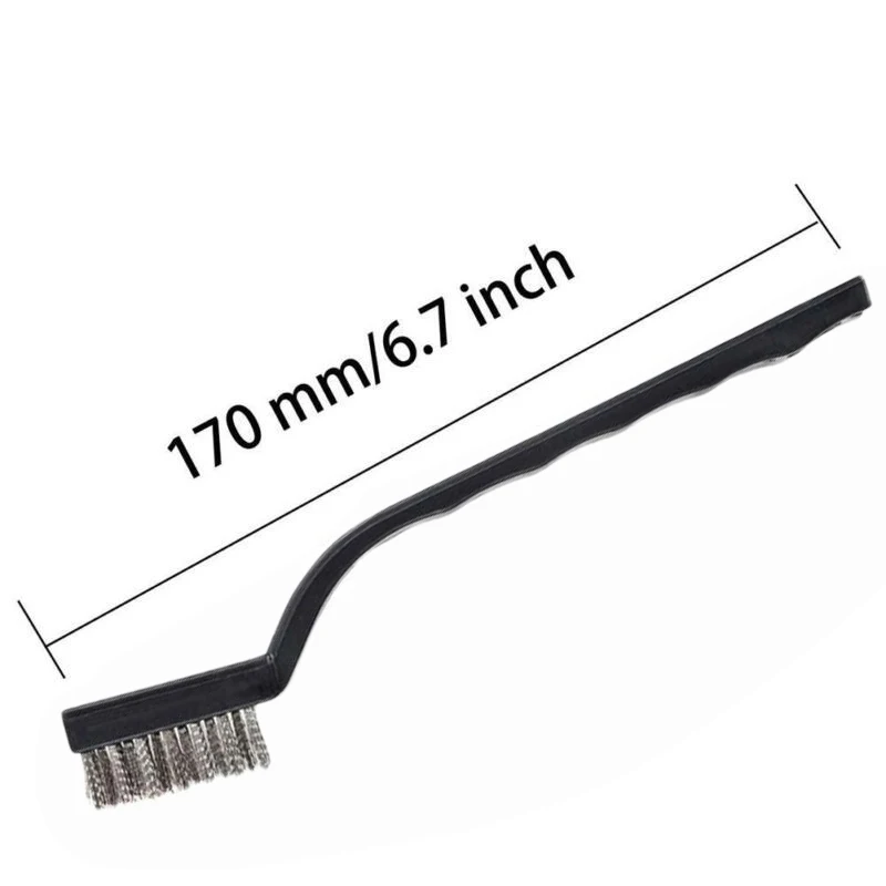 Mini Wire Brushes Stainless Steel DIY Paint Remover Polishing Rust Brush Metal Cleaning Tools 12pcs
Mini Wire Brushes Stainless Steel DIY Paint Remover Polishing Rust Brush Metal Cleaning Tools 12pcs