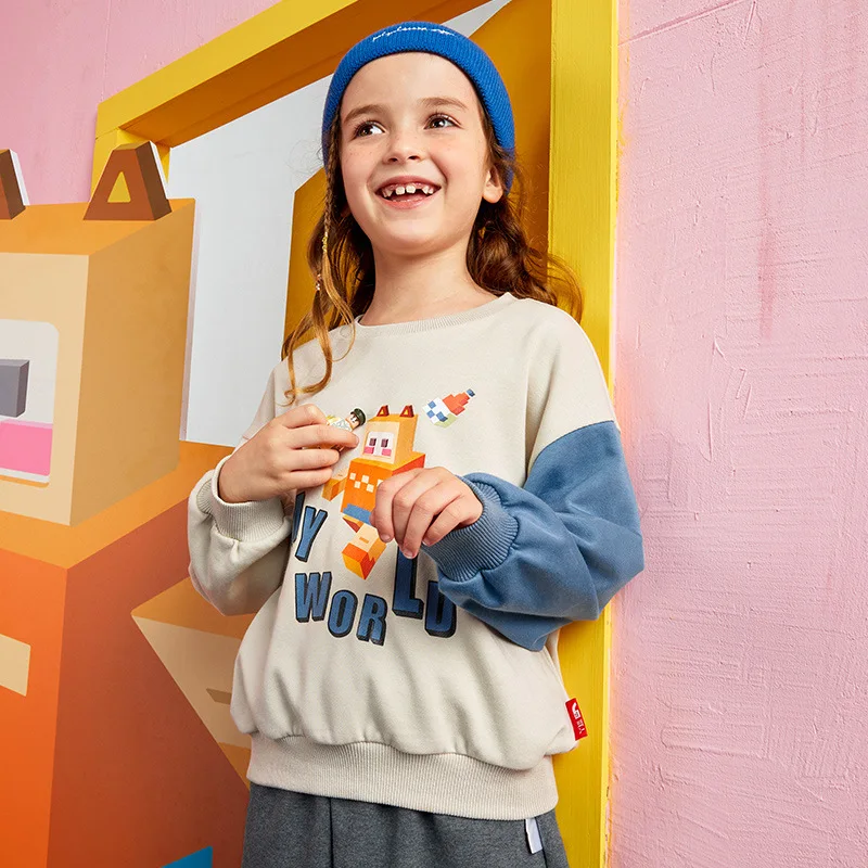 Милые толстовки с рисунком для девочек; Сезон осень-весна; Спортивные пуловеры с длинными рукавами для детей; Повседневные толстовки для по... 
Милые толстовки с рисунком для девочек; Сезон осень-весна; Спортивные пуловеры с длинными рукавами для детей; Повседневные толстовки для по...