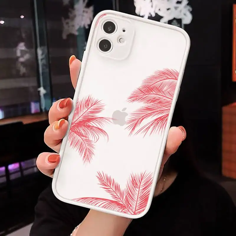 rose gold palm tree Phone Cases matte transparent For iphone 7 8 11 12 plus mini x xs xr pro max cover
rose gold palm tree Phone Cases matte transparent For iphone 7 8 11 12 plus mini x xs xr pro max cover