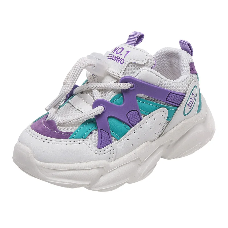 2021 New Spring Sports Shoes for Boys Fashion Patchwork Stripes Dad Sneakers for Girls Purple Green Blue Kids Trainers D12263
2021 New Spring Sports Shoes for Boys Fashion Patchwork Stripes Dad Sneakers for Girls Purple Green Blue Kids Trainers D12263